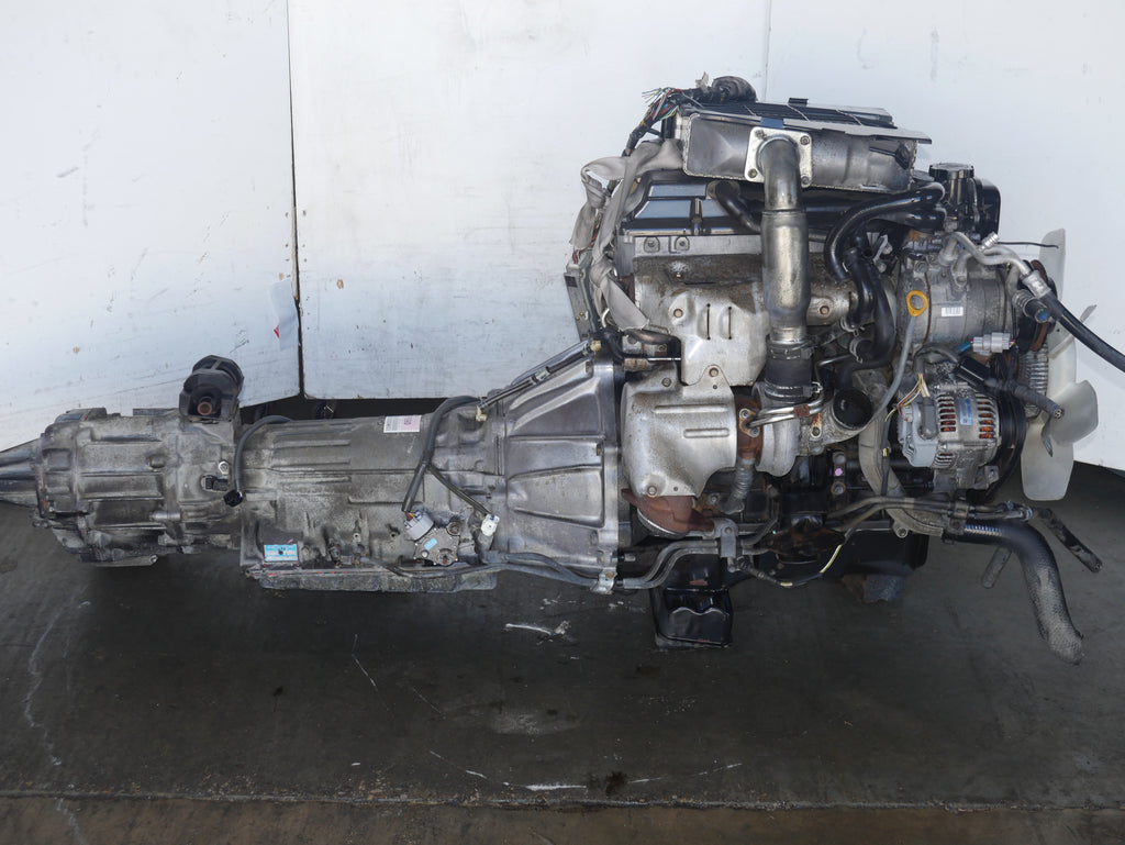 1995 TO 2002 TOYOTA HILUX SURF TURBO DIESEL ENGINE 4CYLINDERS 3.0L 1KZ-TE MOTOR WITH AWD AUTOMATIC TRANSMISSION 4X4
