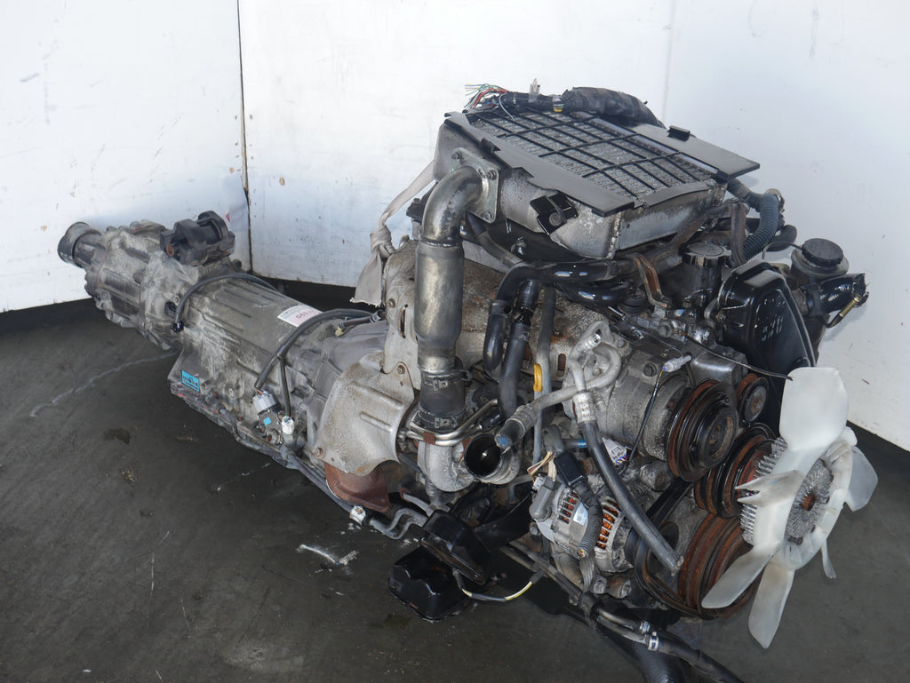 TOYOTA HILUX SURF PRADO TURBO DIESEL ENGINE 1995 TO 2002 4CYLINDERS 3.0L 1KZ-TE MOTOR WITH AWD AUTOMATIC TRANSMISSION 4X4