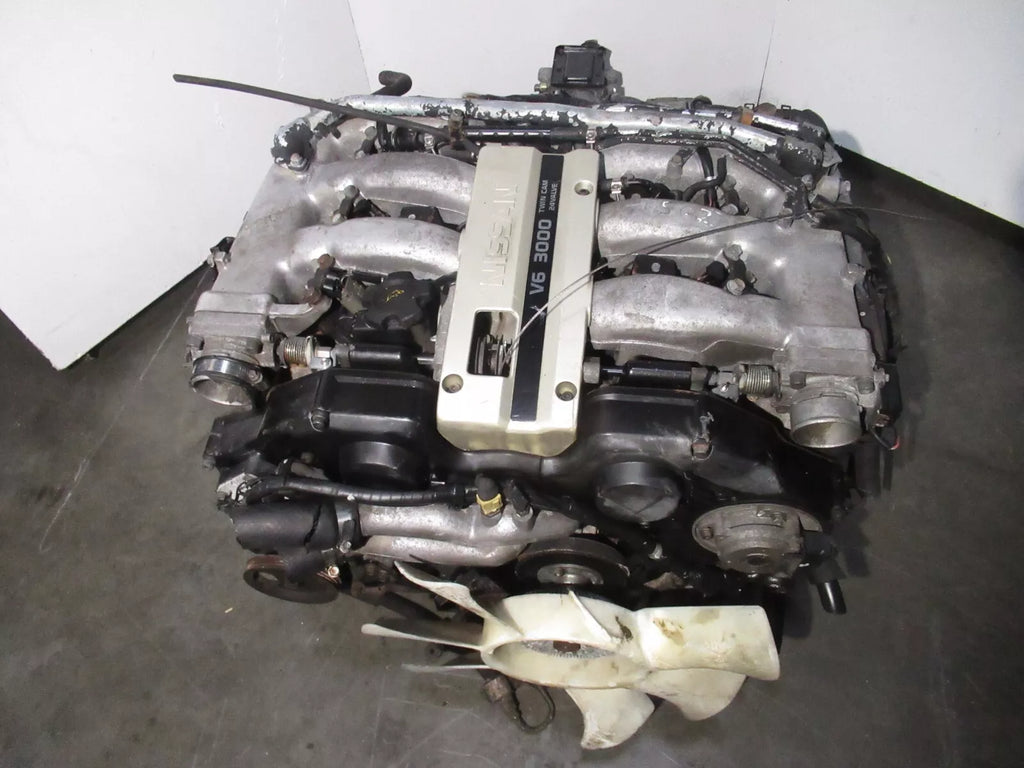 NISSAN 300ZX ENGINE 1990 1991 1992 1993 1994 1995 6CYLINDERS 3.0L JDM VG30DE MOTOR WITH 5SPEED MANUAL TRANSMISSION VG30