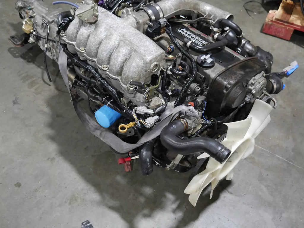 1995-1997 Nissan Skyline Engine 6 Cyl 2.5L JDM RB25DET-5MT Motor