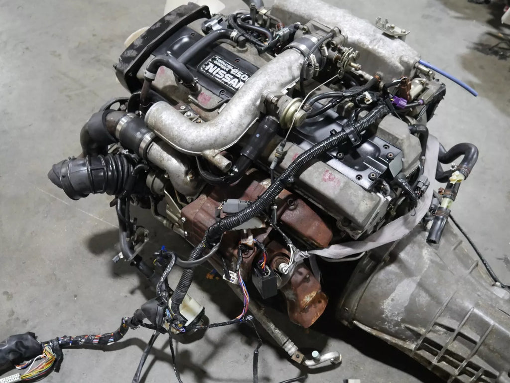1995-1997 Nissan Skyline Engine 6 Cyl 2.5L JDM RB25DET-5MT Motor