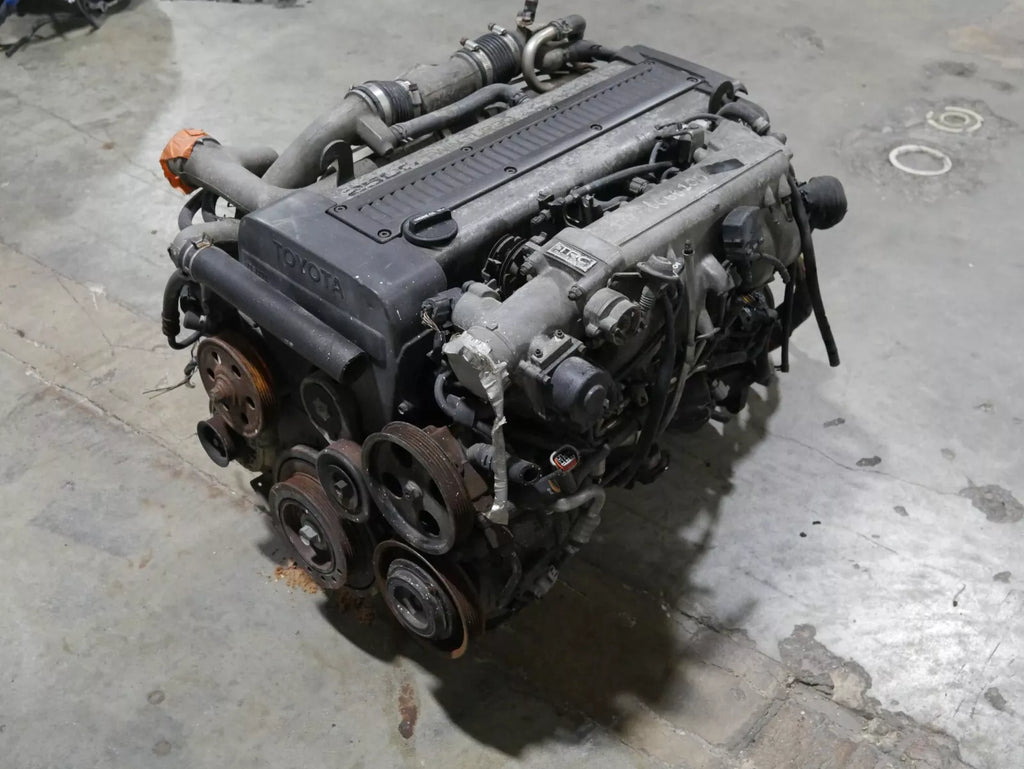 1992-1996 Toyota Soarer Engine 6 Cyl 2.5L JDM 1JZGTE-NON-VVTI Motor